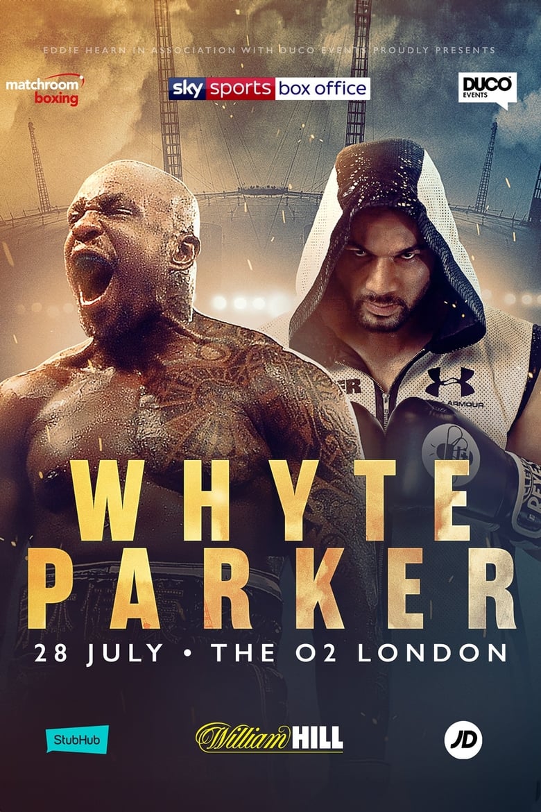 Poster of Dillian Whyte vs. Joseph Parker