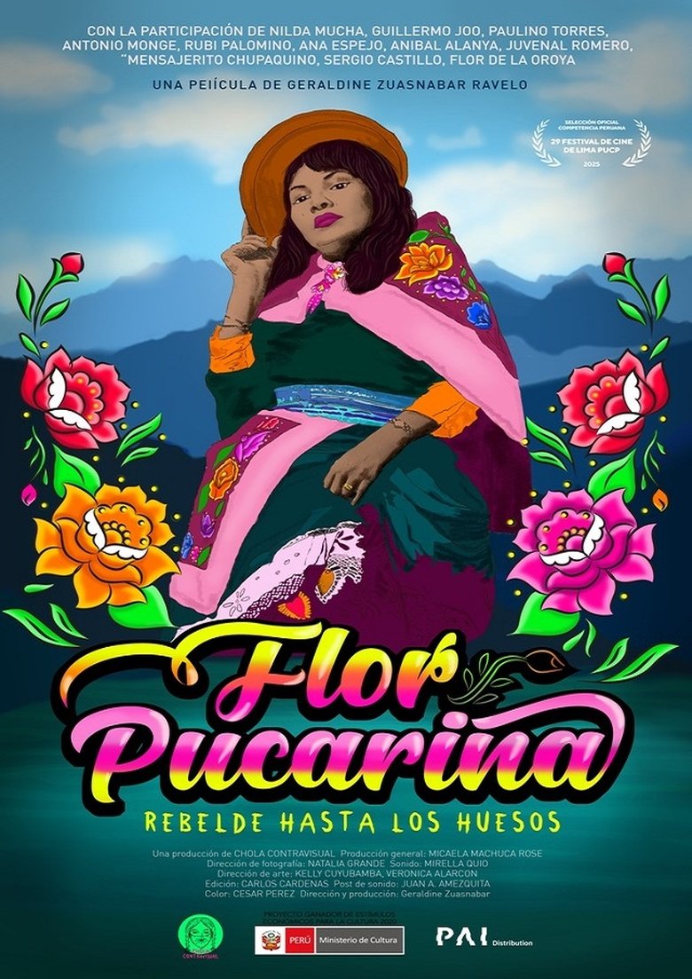 Poster of Flor Pucarina, Rebel to the Bones