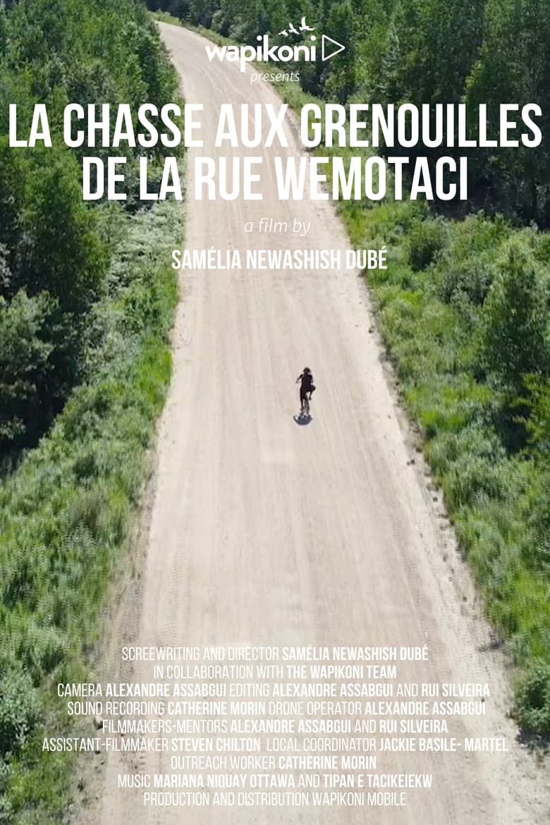 Poster of La chasse aux grenouilles de la rue Wemotaci