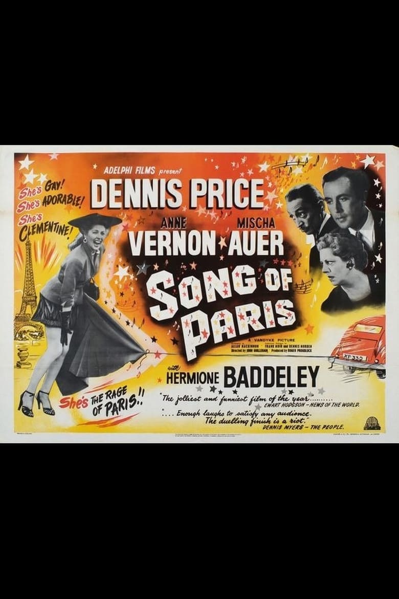 Poster of Song of Paris