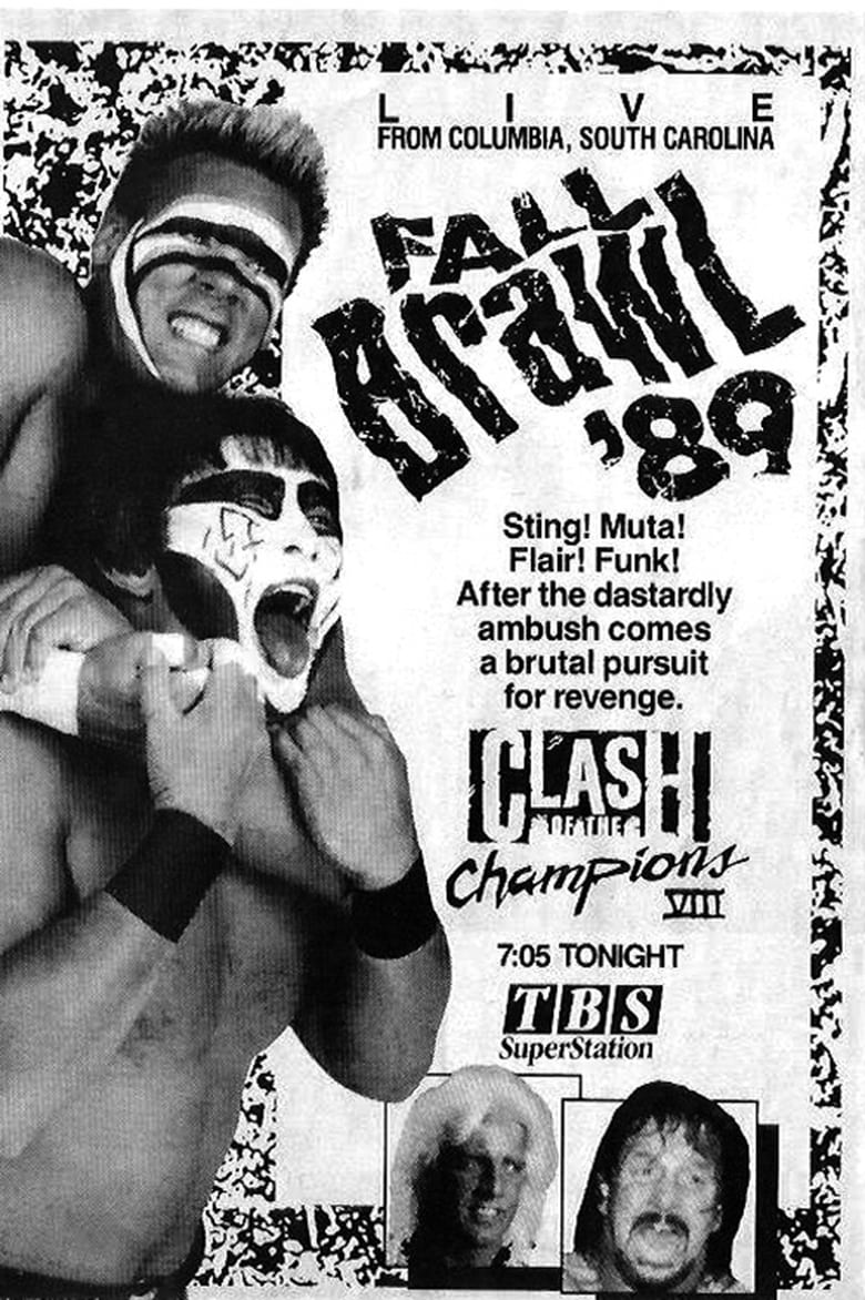 Poster of NWA Clash of The Champions VIII: Fall Brawl '89