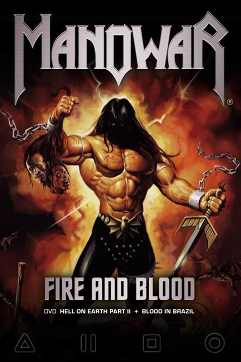 Poster of Manowar: Fire and Blood