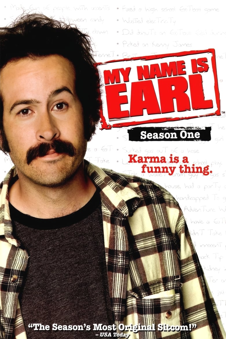 Poster of Cast and Crew in My Name Is Earl - Season 1 - Episode 8 - Joy's Wedding