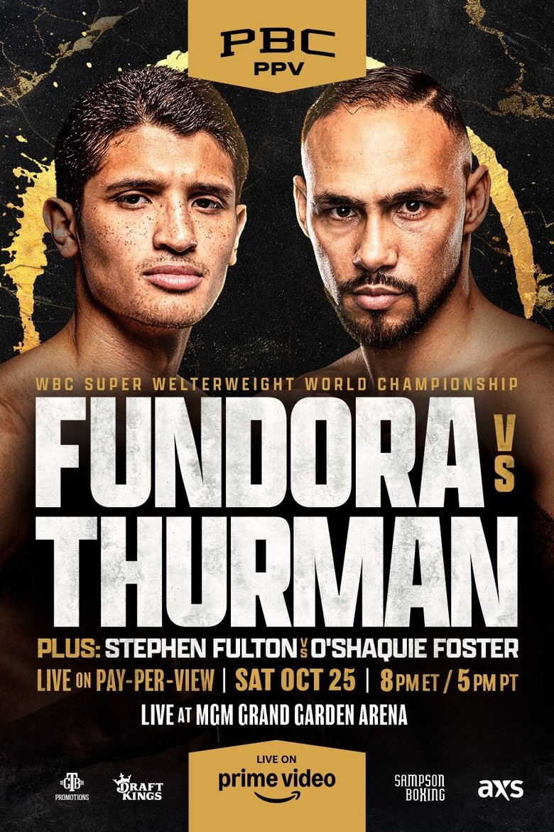 Poster of Sebastian Fundora vs. Keith Thurman