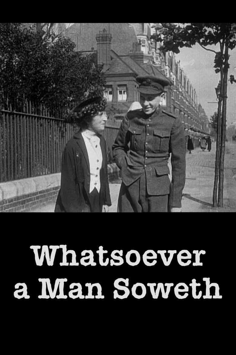 Poster of Whatsoever a Man Soweth