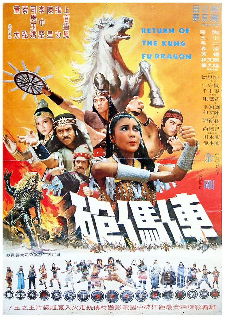 Poster of Return of the Kung Fu Dragon