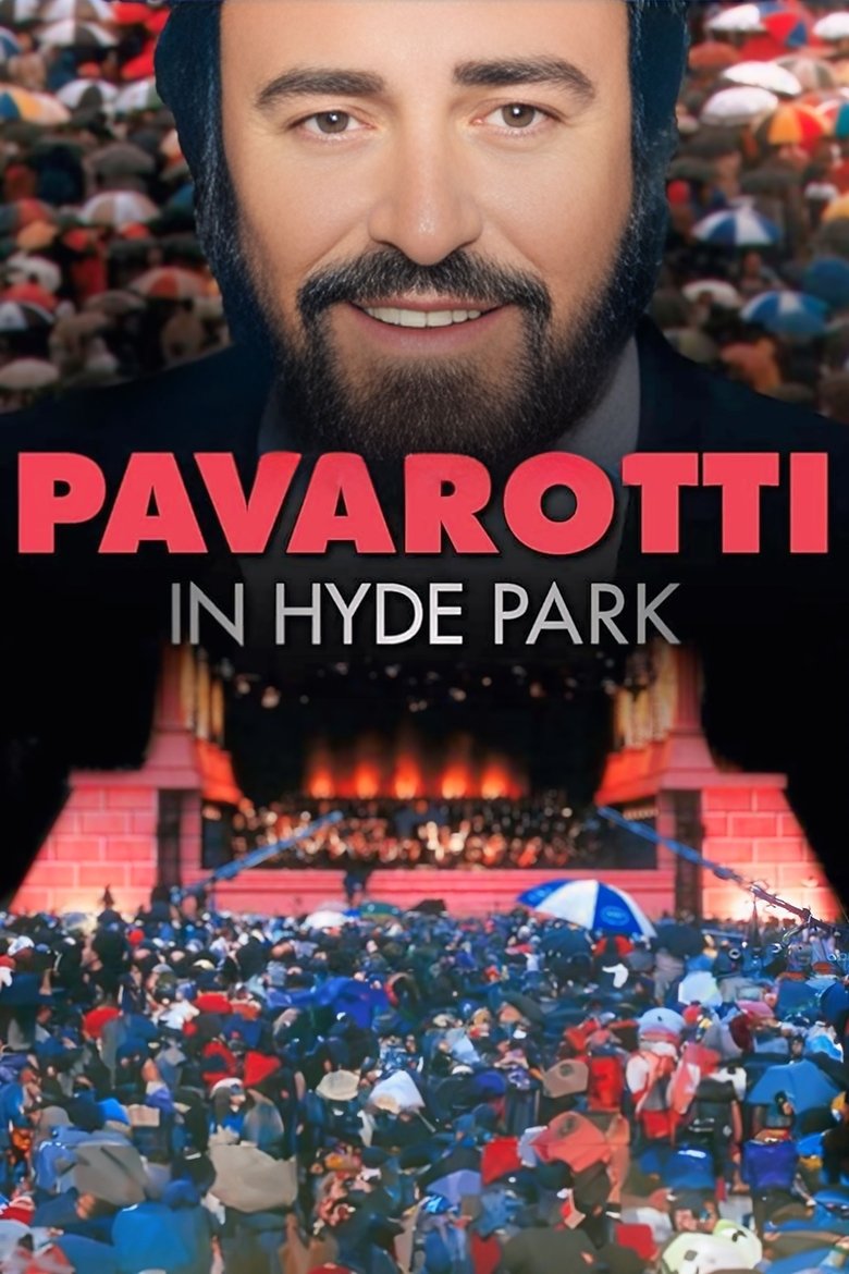 Poster of Pavarotti in Hyde Park
