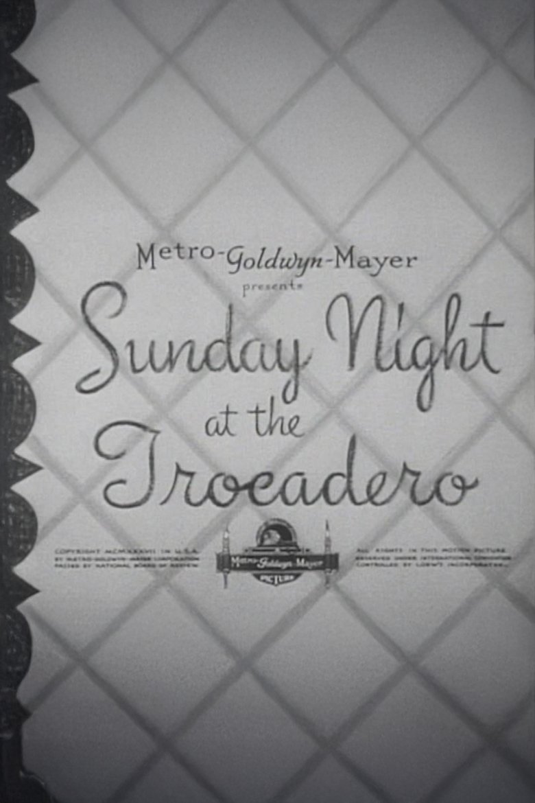 Poster of Sunday Night at the Trocadero