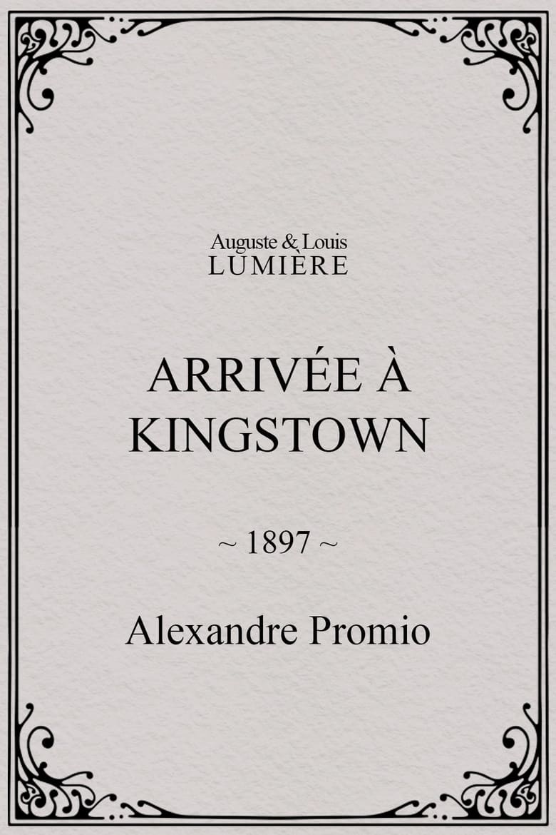 Poster of Arrivée à Kingstown