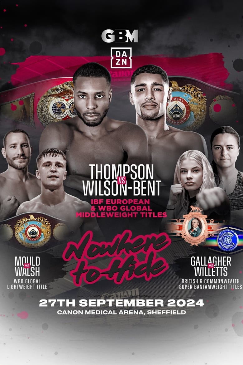 Poster of Shakiel Thompson vs. River Wilson-Bent