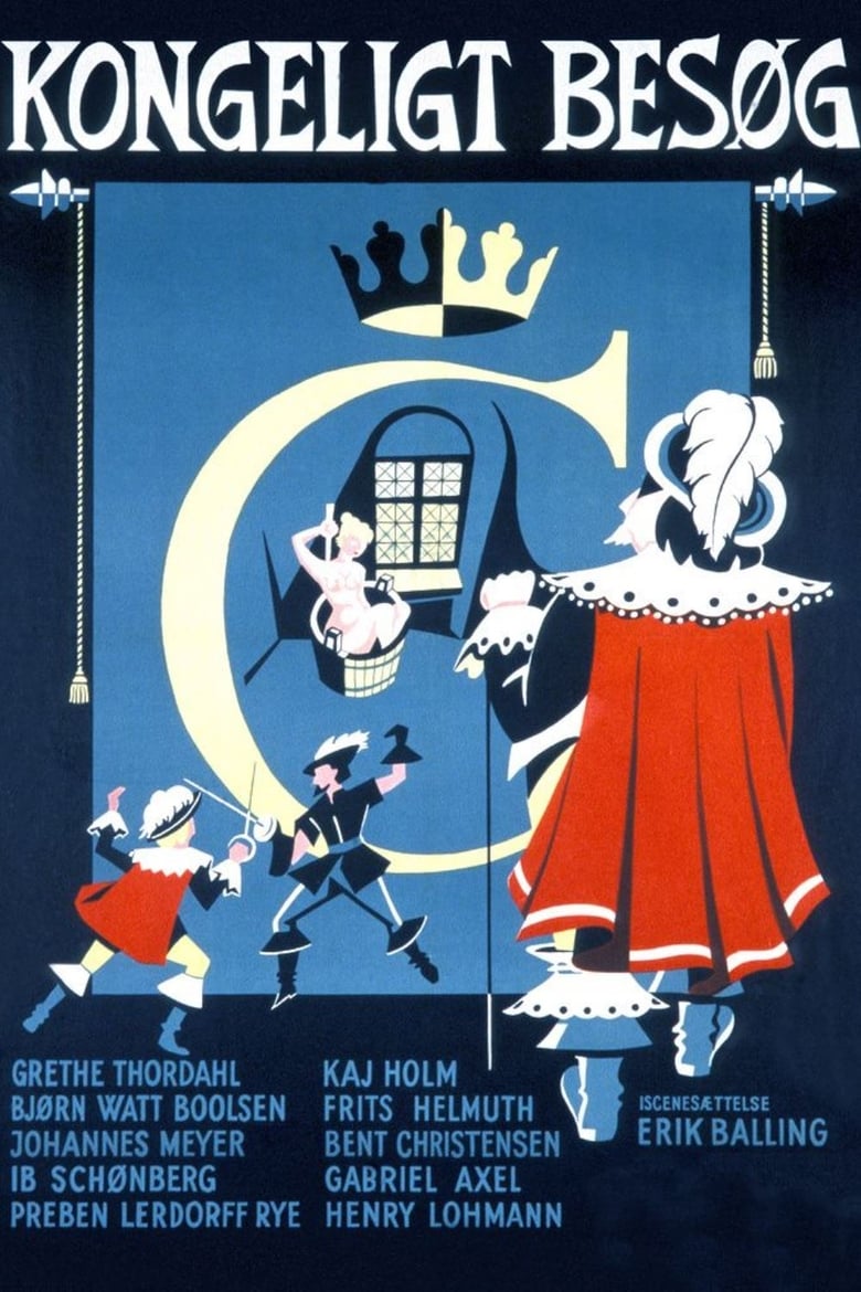 Poster of Kongeligt besøg