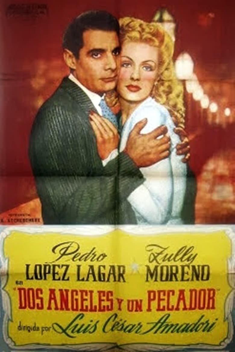 Poster of Dos ángeles y un pecador