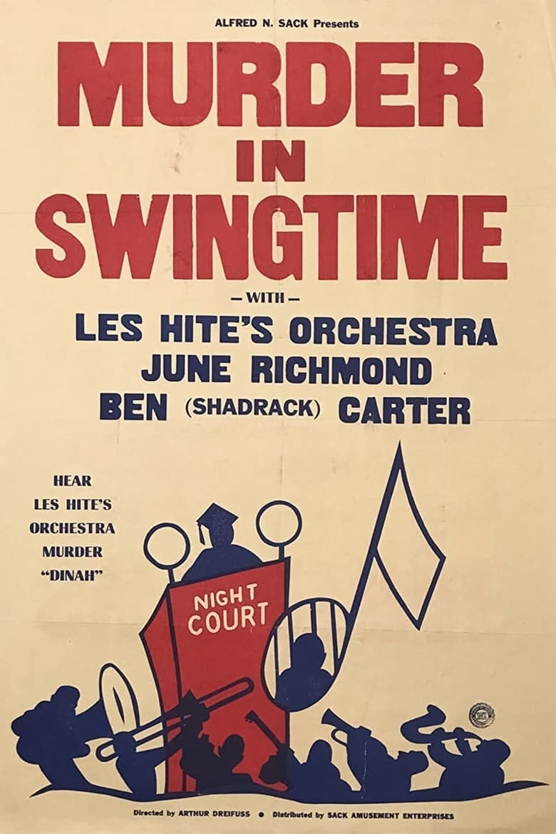 Poster of Murder in Swingtime