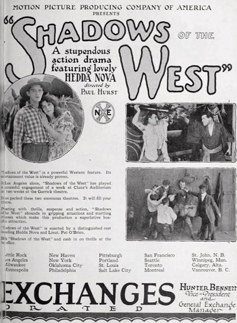 Poster of Shadows of the West