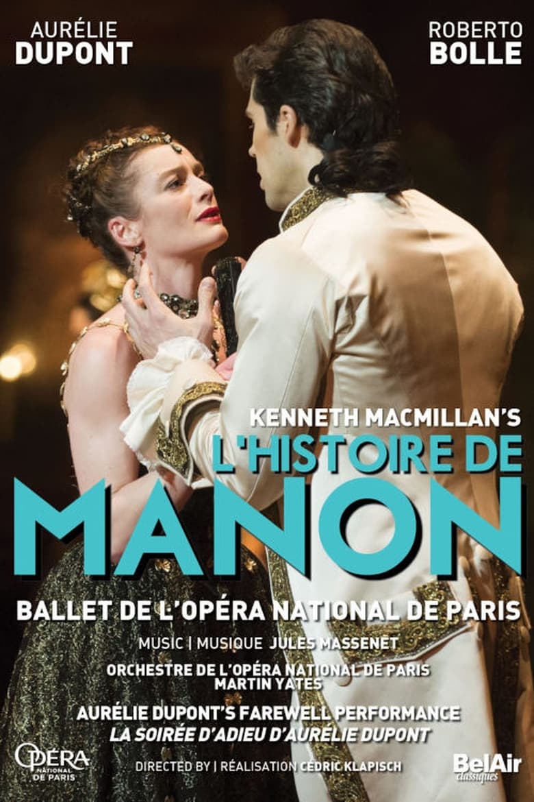 Poster of L'histoire de Manon, Ballet de l'Opéra National de Paris