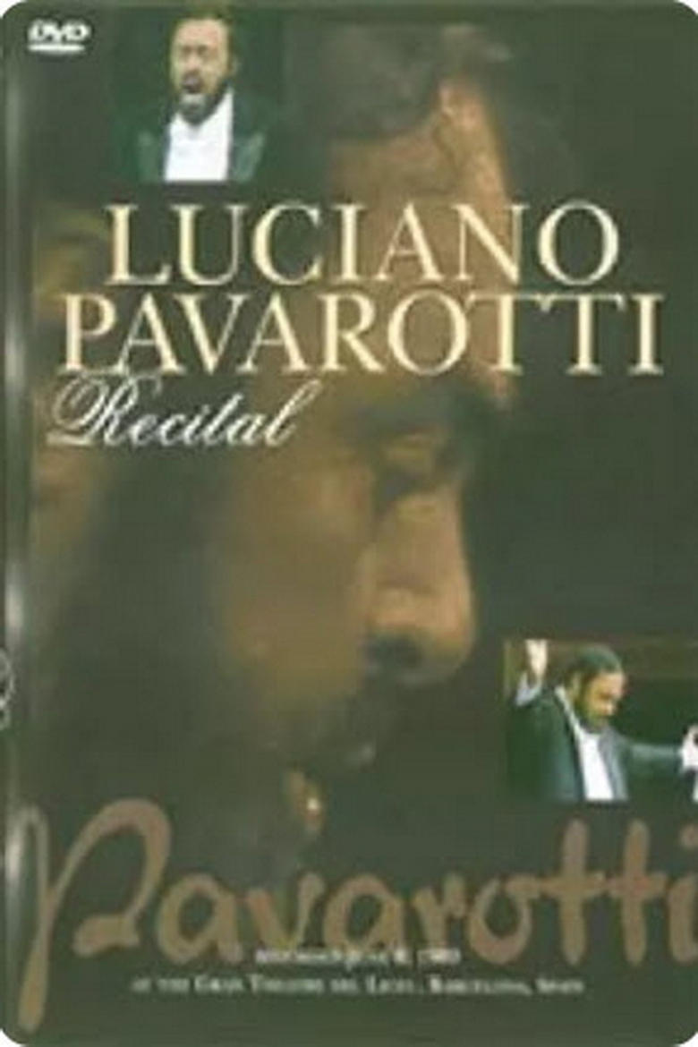 Poster of Luciano Pavarotti: Recital in Barcelona