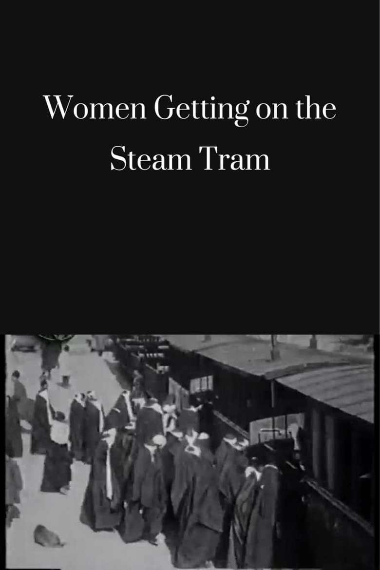 Poster of Women Getting on the Steam Tram