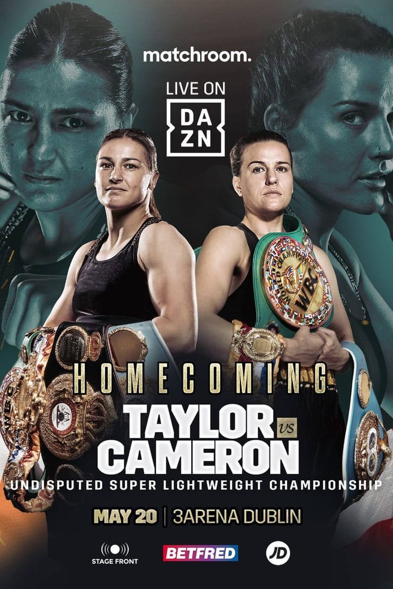 Poster of Katie Taylor vs. Chantelle Cameron