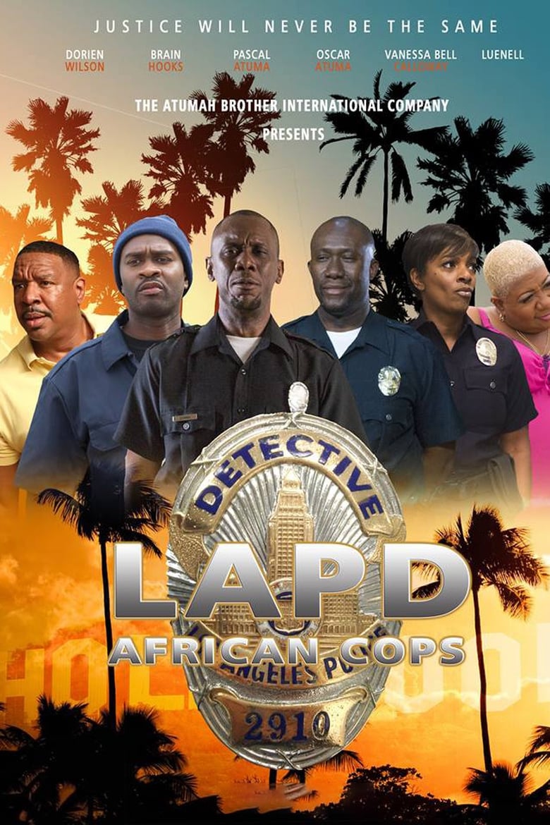 Poster of LAPD African Cops