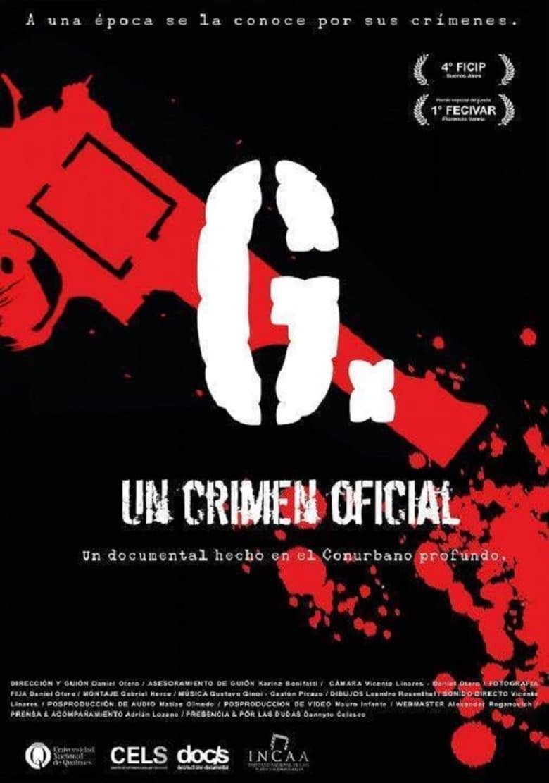 Poster of G. Un crimen oficial