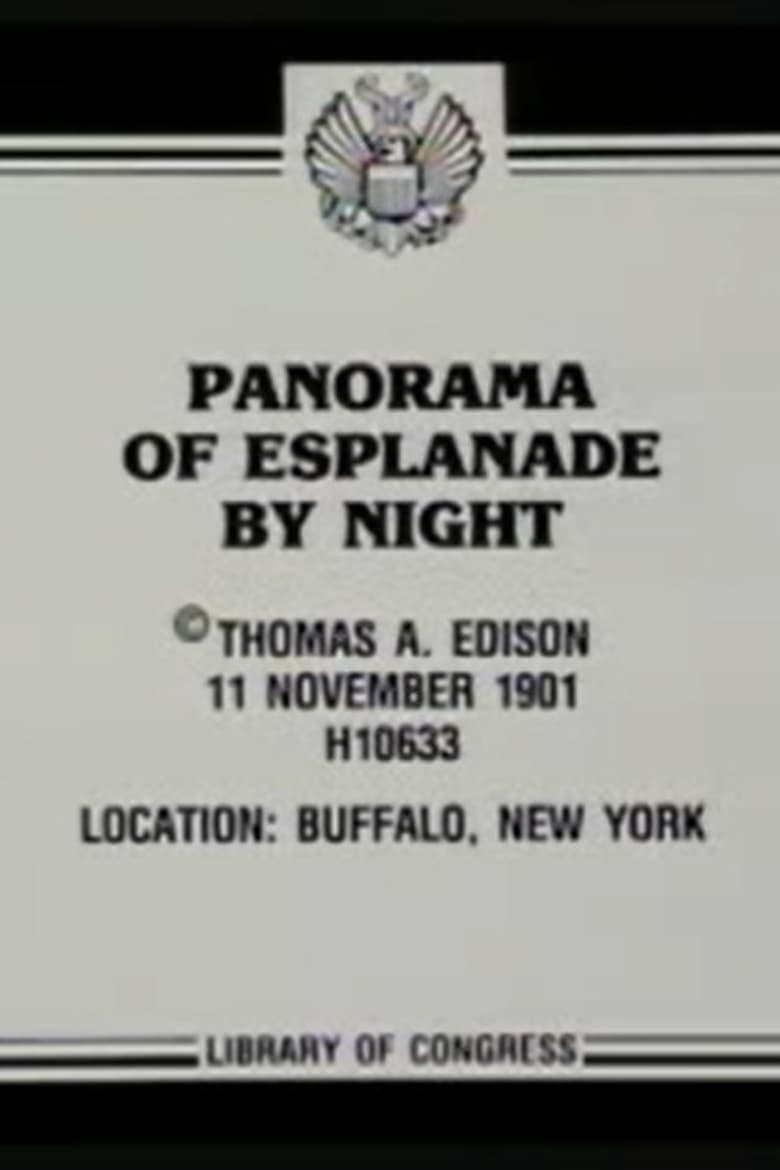 Poster of Panorama of Esplanade by Night