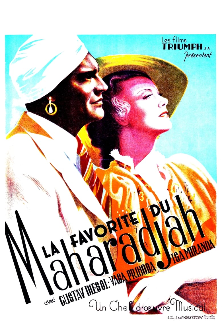 Poster of The Love of the Maharaja