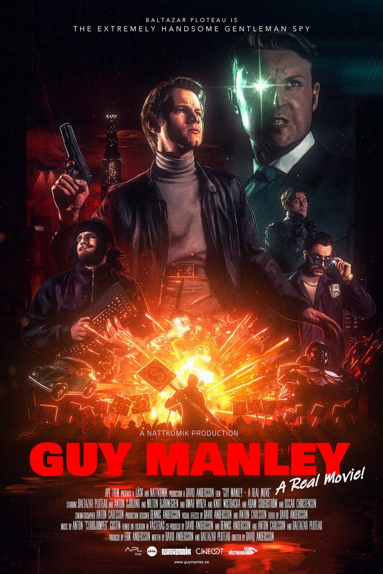 Poster of Guy Manley - A Real Movie