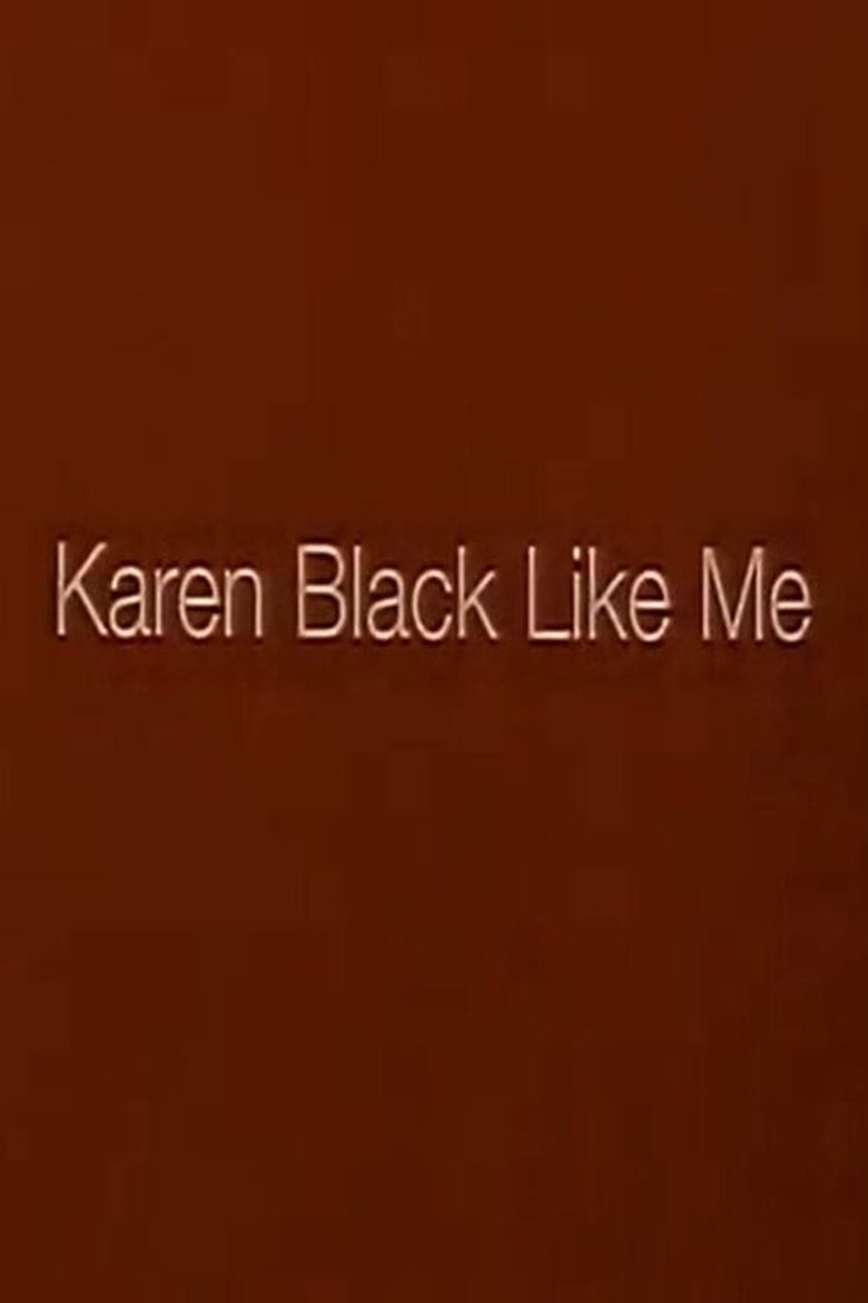 Poster of Karen Black Like Me