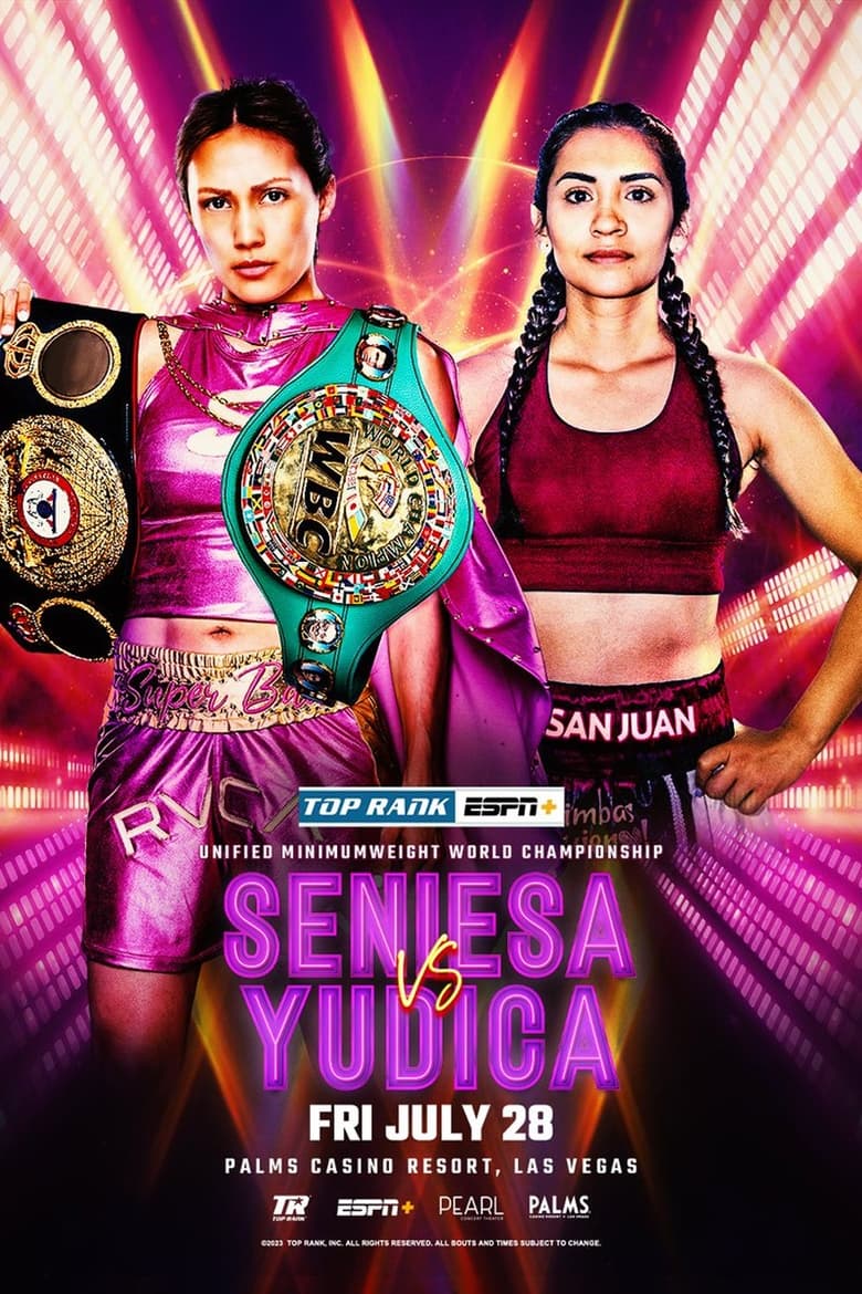 Poster of Seniesa Estrada vs. Leonela Yudica