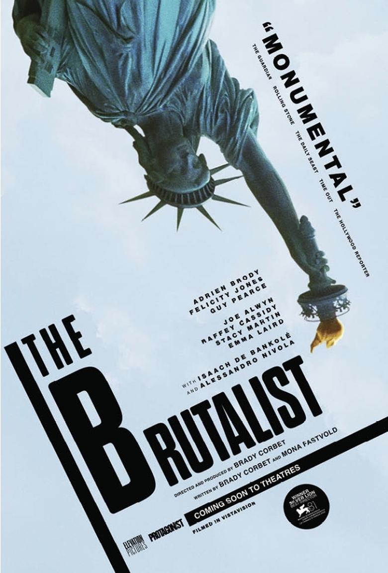 Poster of The Brutalist