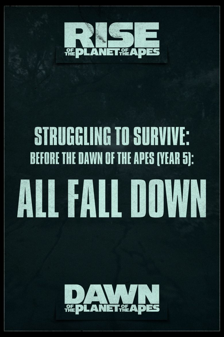 Poster of Struggling to Survive: Before the Dawn of the Apes (Year 5)