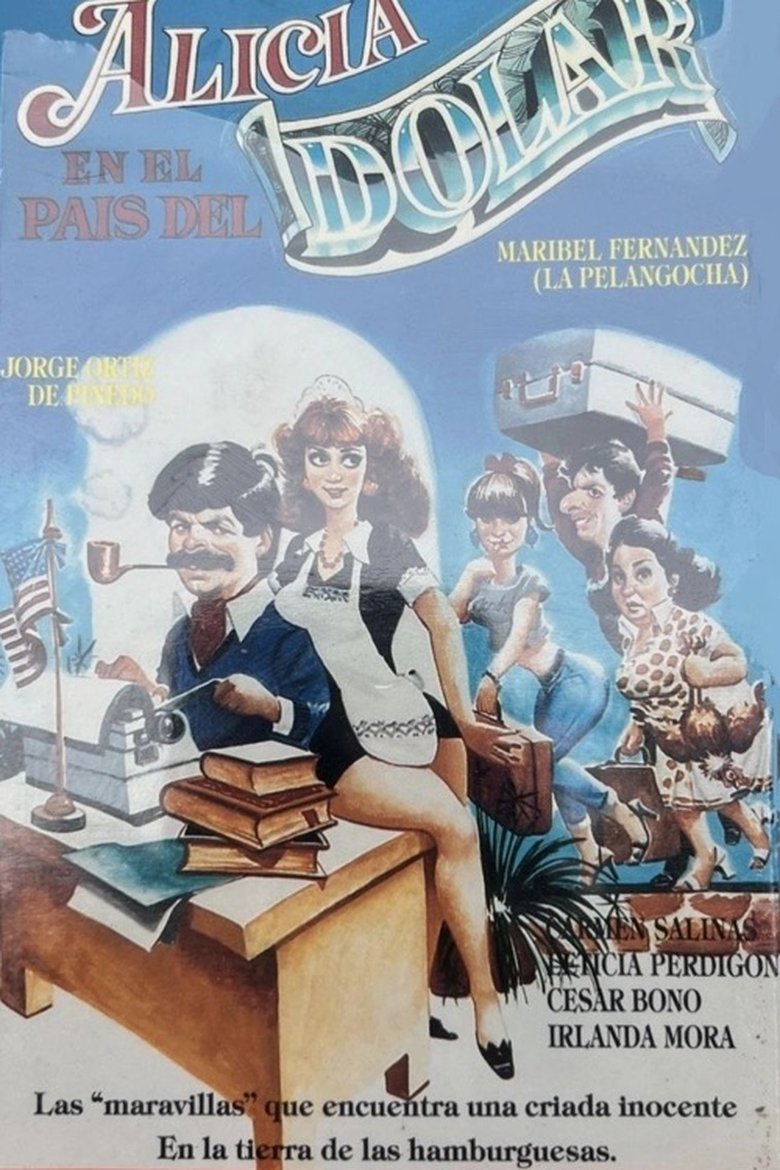Poster of Alicia en el pais del dolar