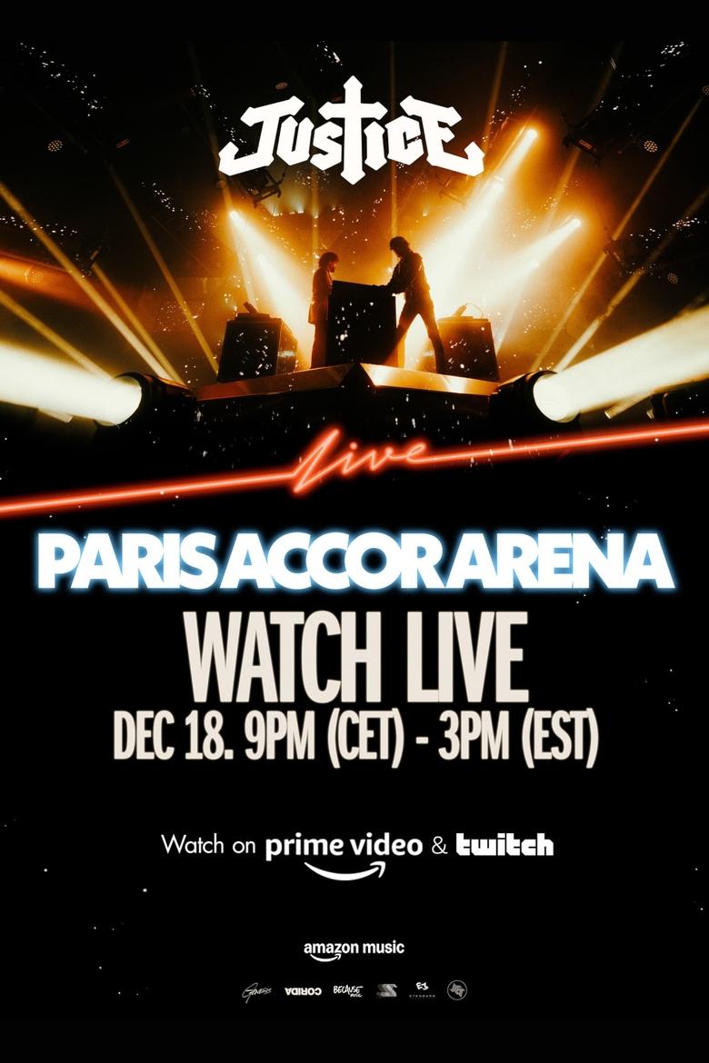 Poster of Justice - Live at Paris Accor Arena