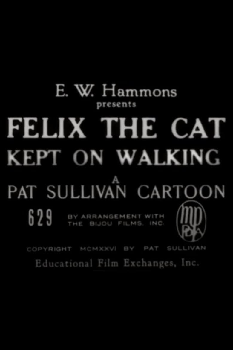 Poster of Felix the Cat Kept On Walking