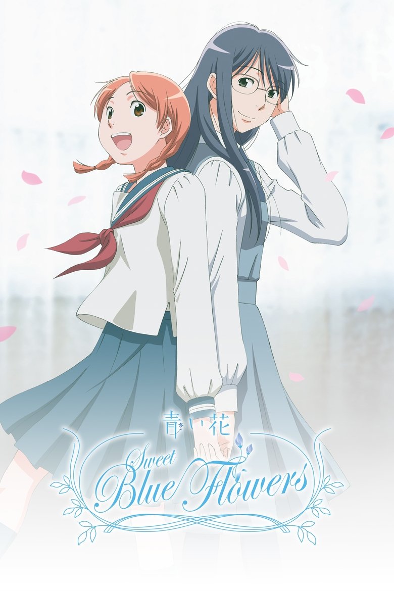 Poster of Sweet Blue Flowers