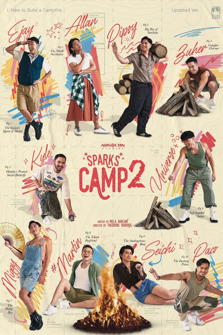 Poster of Cast and Crew in Sparks Camp - Season 2 - Episode 1 - Warning: Boys Incoming!