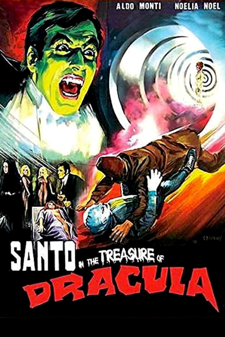 Poster of Santo in the Treasure of Dracula