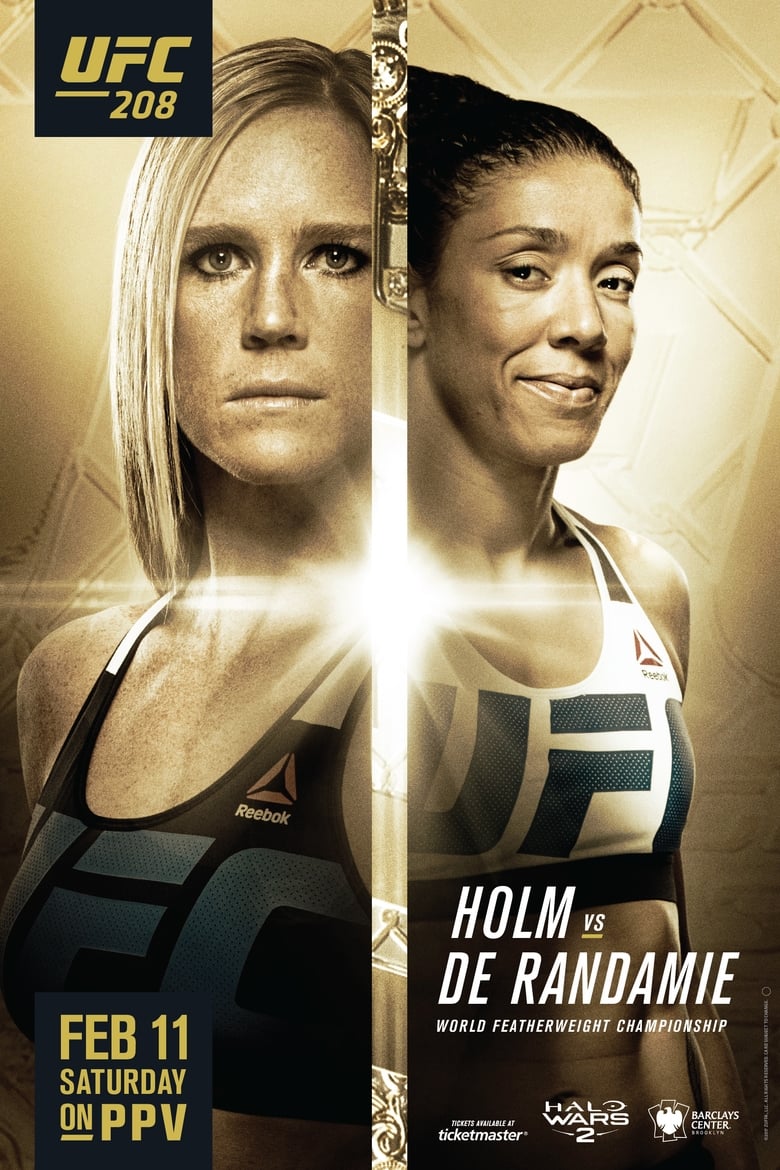 Poster of UFC 208: Holm vs. de Randamie