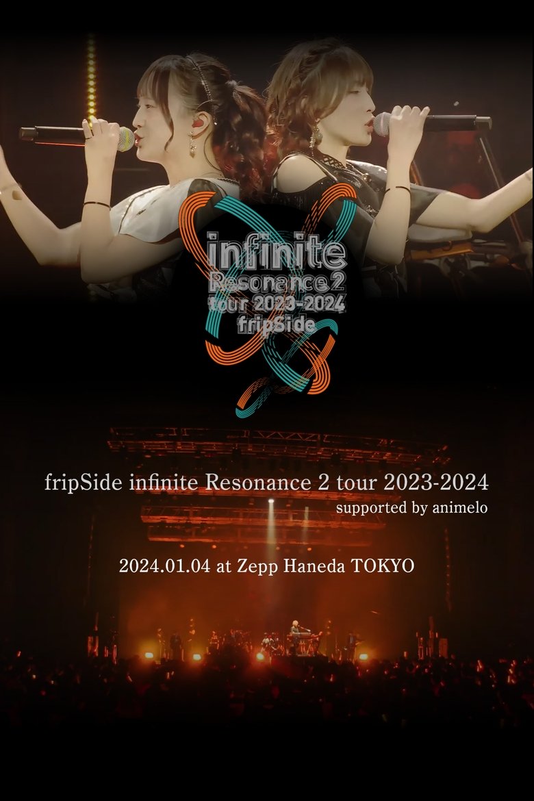 Poster of fripSide infinite Resonance 2 tour 2023-2024 supported by animelo〈2024.1.4（Thu）Zepp Haneda TOKYO〉