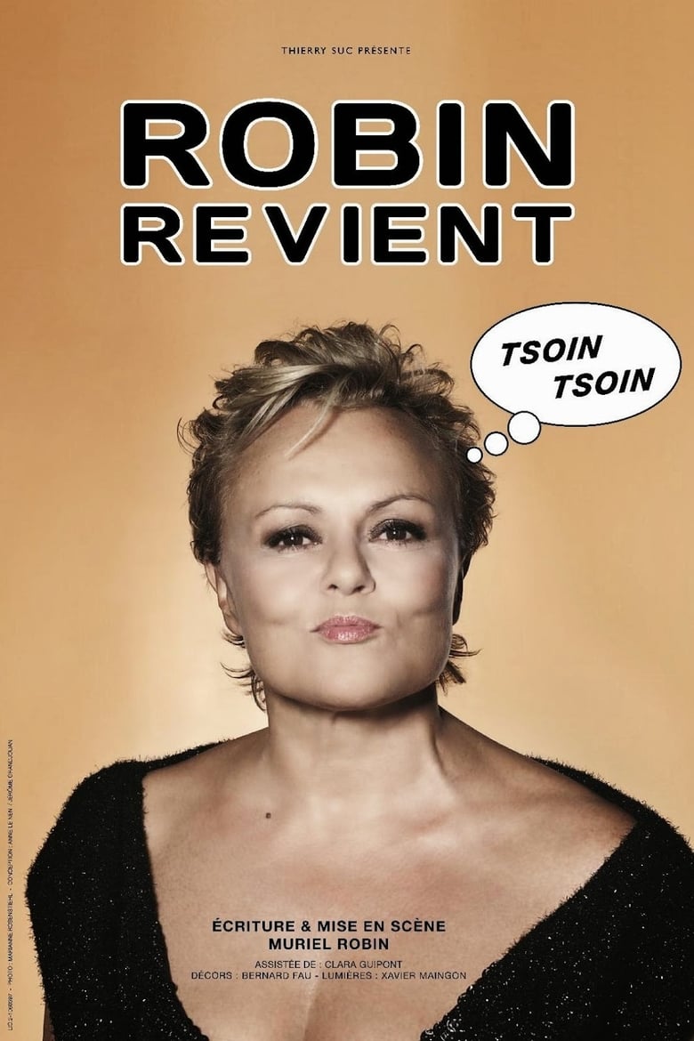 Poster of Muriel Robin - Robin revient, tsoin, tsoin