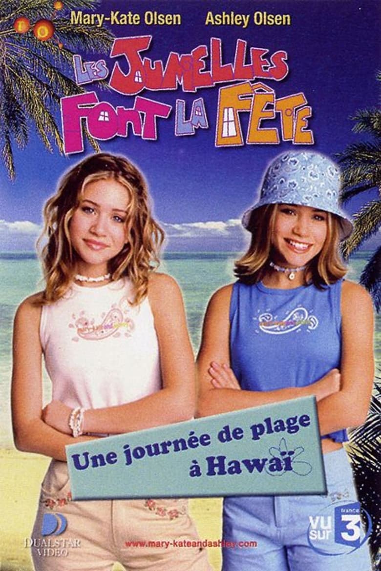 Poster of Les Jumelles font la fête : Une journée de plage à Hawaï