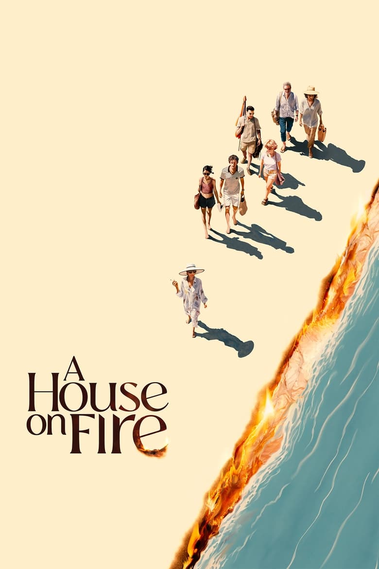 Poster of A House On Fire