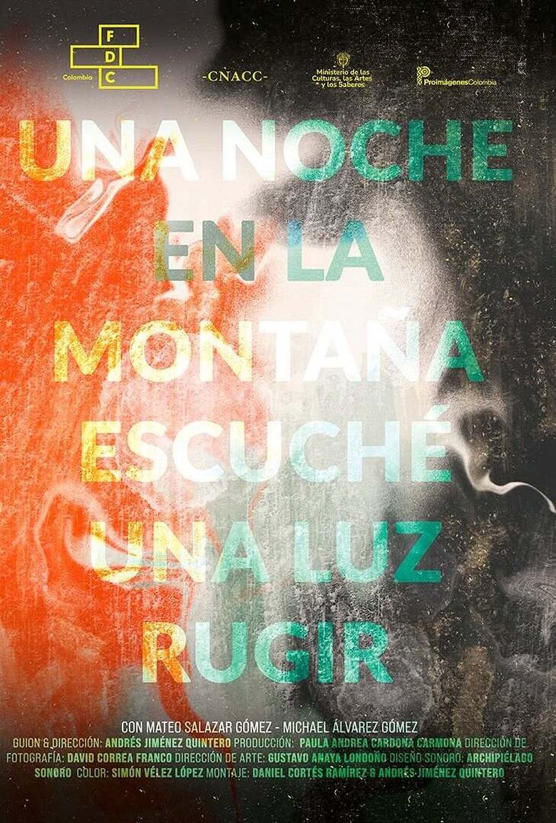 Poster of A Night in the Mountains I heard a Light Roar