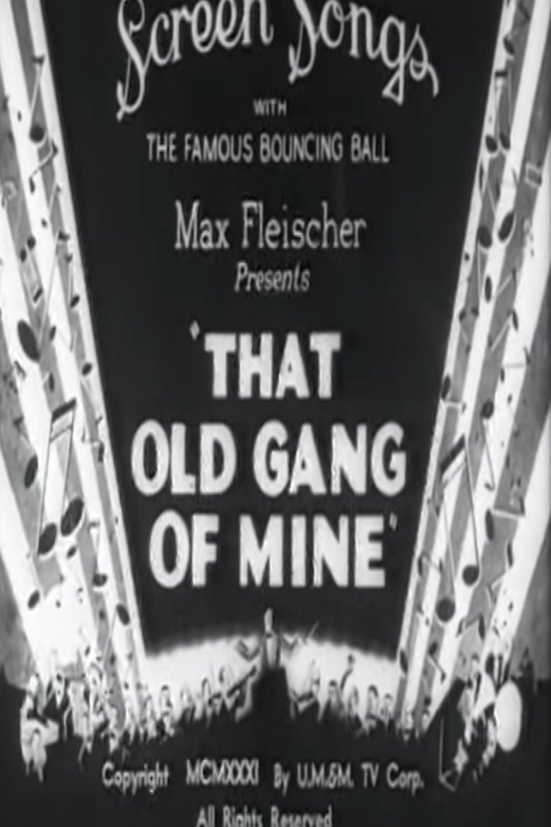 Poster of That Old Gang of Mine