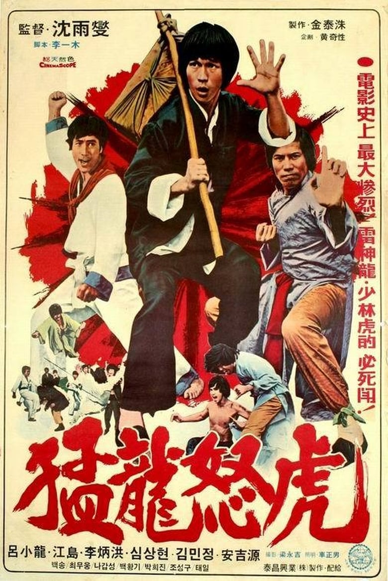 Poster of Bruce and Dragon Fist