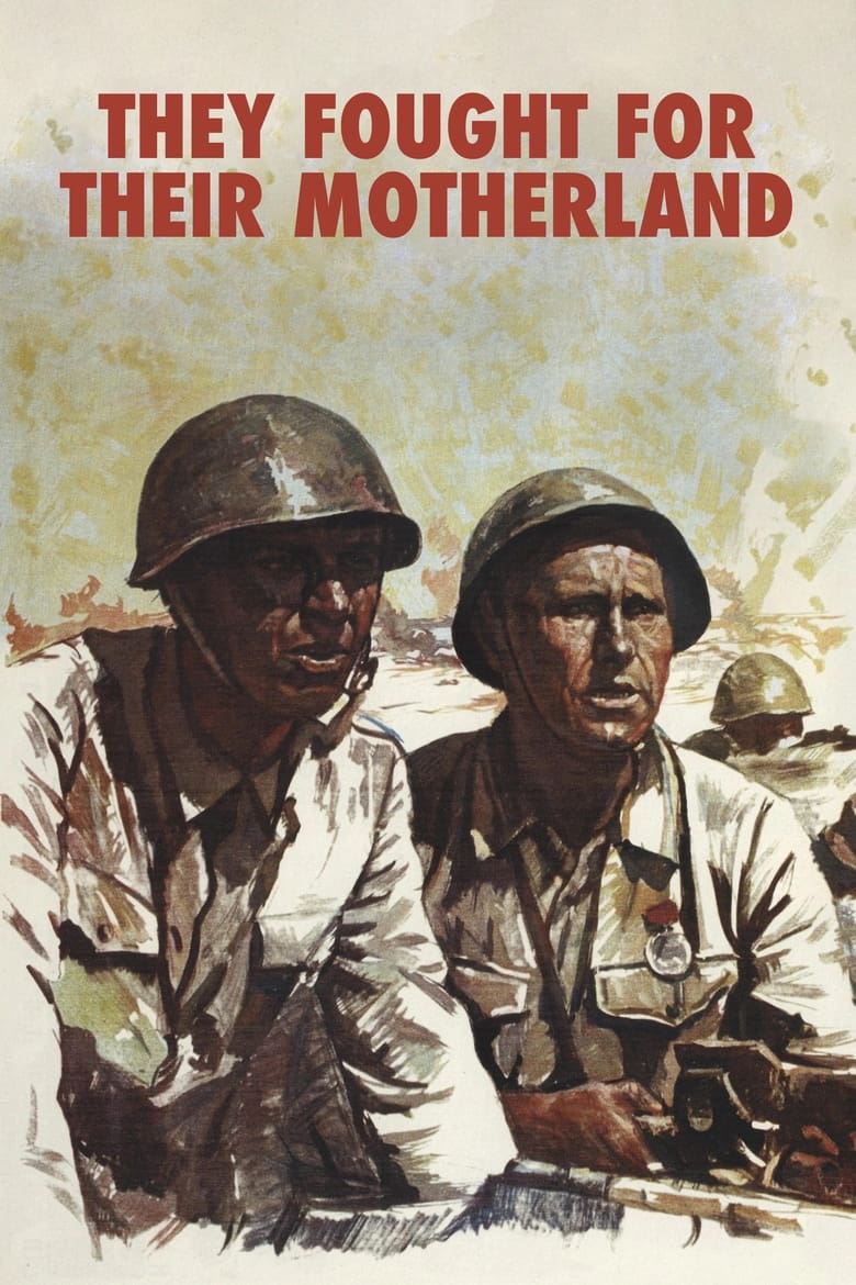 Poster of They Fought for Their Motherland