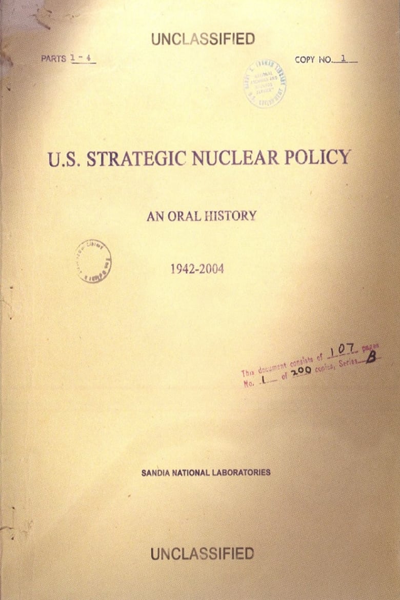 Poster of U.S. Strategic Nuclear Policy