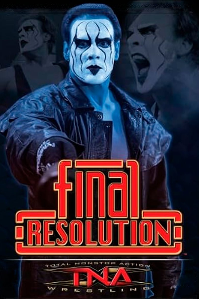 Poster of TNA Final Resolution 2006