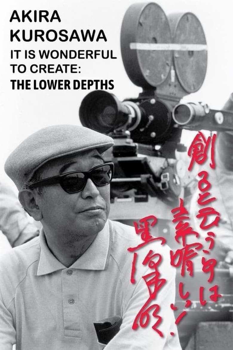 Poster of Akira Kurosawa: It Is Wonderful to Create: 'The Lower Depths'