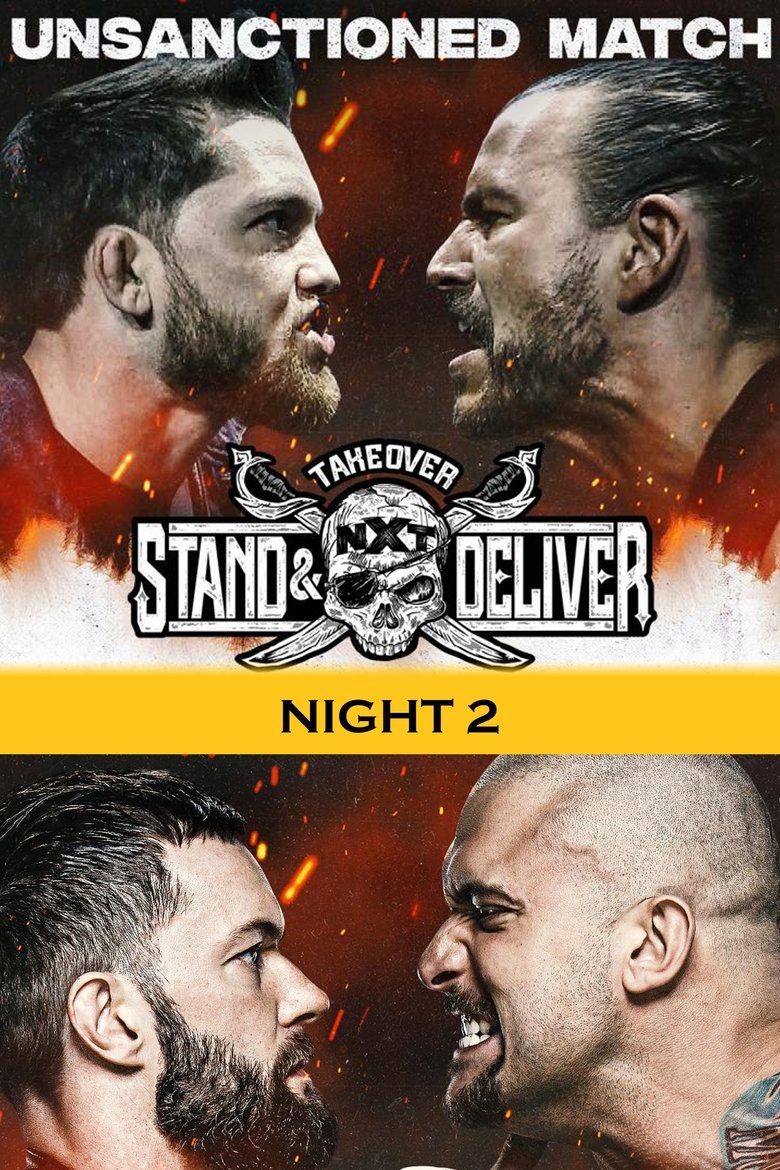 Poster of WWE NXT TakeOver: Stand & Deliver Night 2